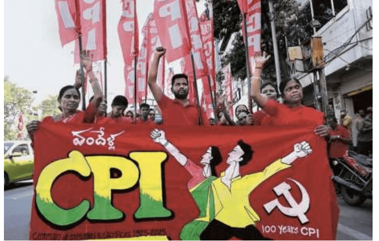 100 years of CPI marking centenary of the Communist Party of India
