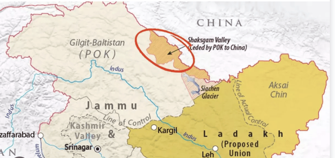 Shaksgam Valley dispute