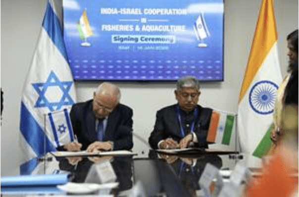 India Israel fisheries cooperation